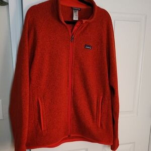 Patagonia Vibrant Red Full-Zip Jacket